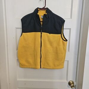 Old Navy Black Jacket with Yellow Lining